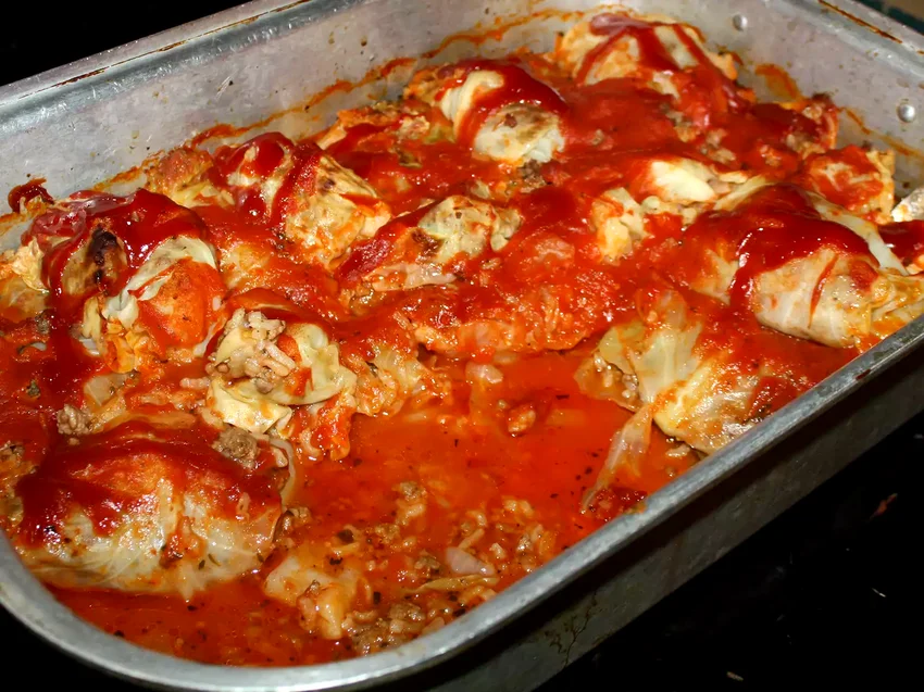 25 Creative Ways to Cook with Canned Tomato Soup Golabki (Stuffed Cabbage Rolls)