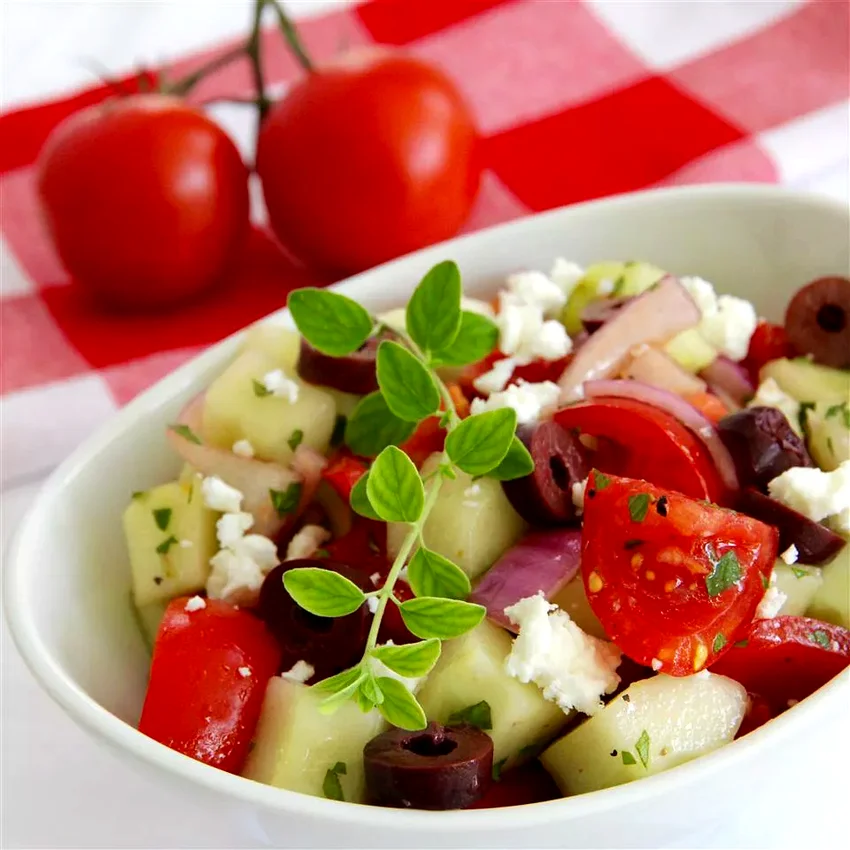 14 Fresh Cucumber Salads That Are Trending This Season Good for You Greek Salad