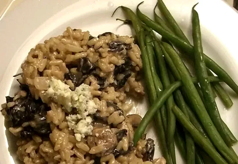 Gorgonzola and Wild Mushroom Risotto