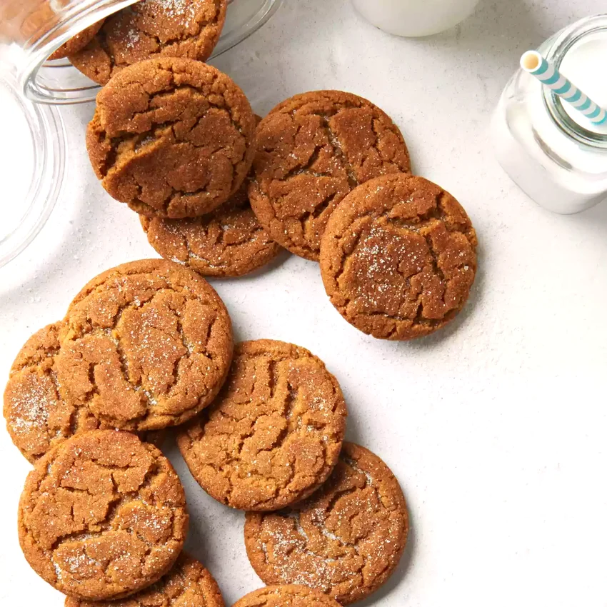 Grandma's Gingersnap Cookies