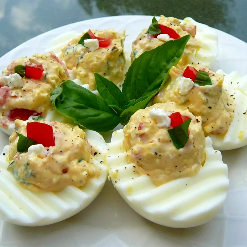 Greek Deviled Eggs