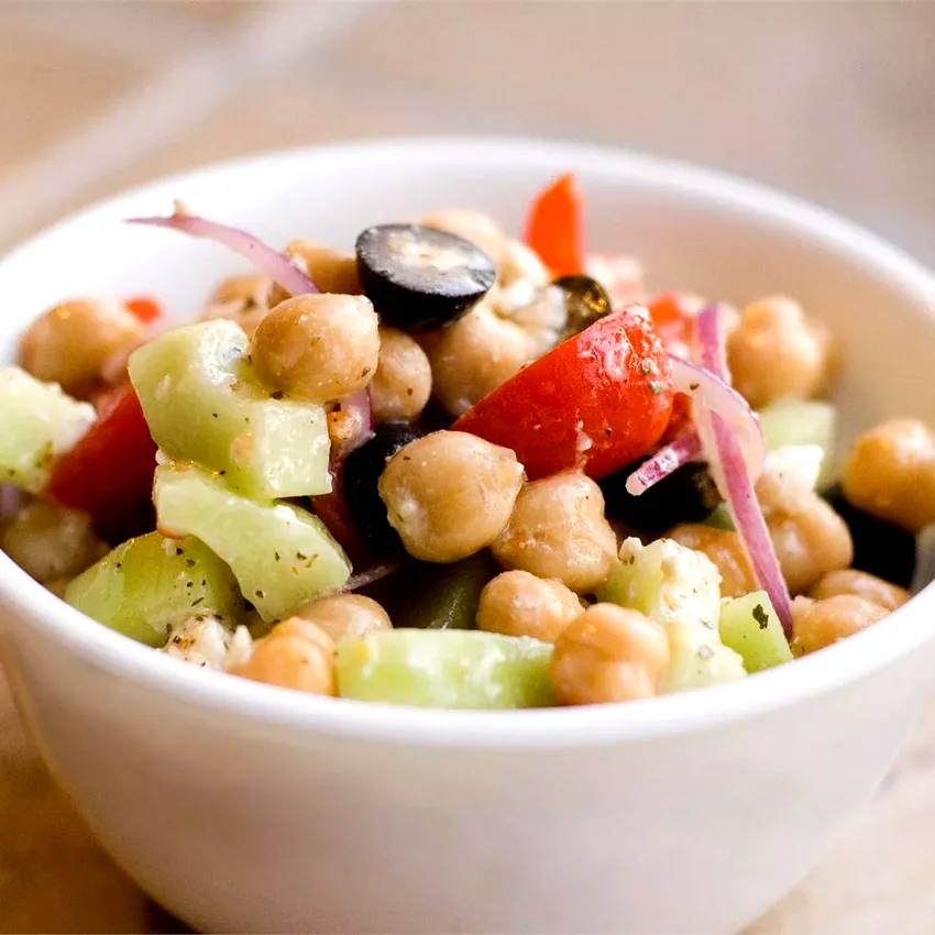 Greek Garbanzo Bean Salad