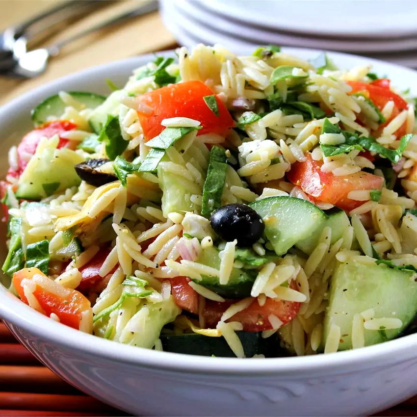 Greek Orzo Salad