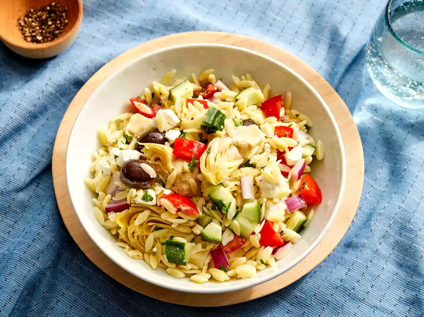 Greek Orzo Salad
