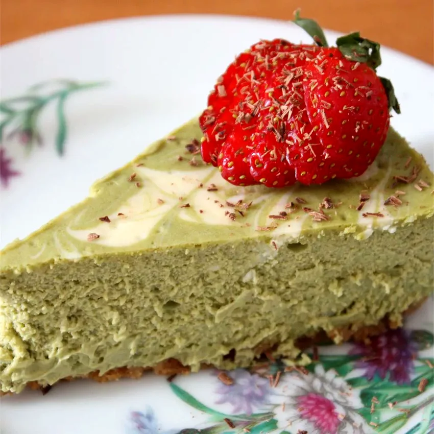 15 Amazing and Tasty Matcha Dessert Recipes Green Tea Cheesecake