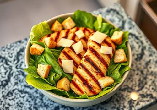 Grilled Chicken Caesar Bowl