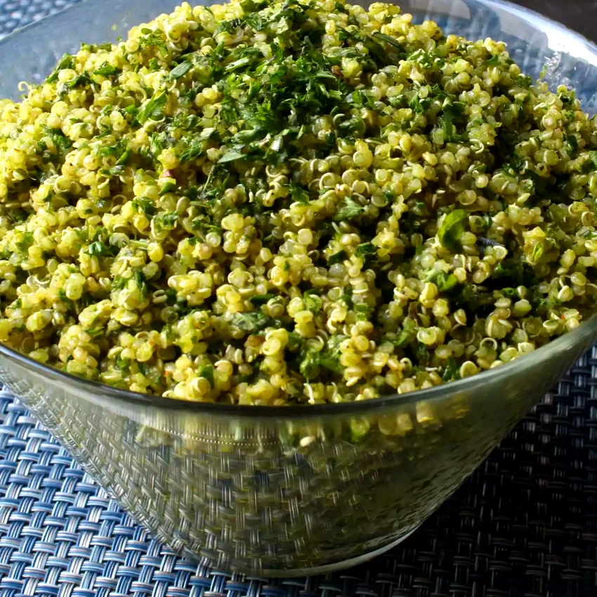 30 Perfect Side Dishes for Chicken, Any Cooking Method Grilled Chicken: Green Quinoa Tabouleh