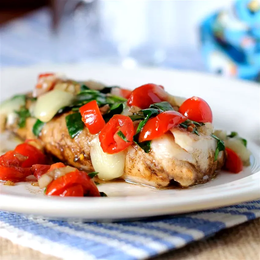 25+ Amazing Grilled Fish Recipes That Will Wow You Grilled Cod with Spinach and Tomatoes