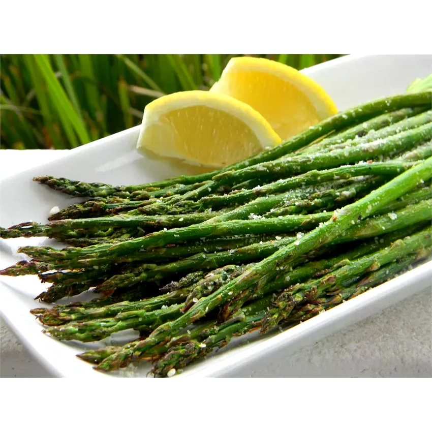 Grilled Lemon Parmesan Asparagus