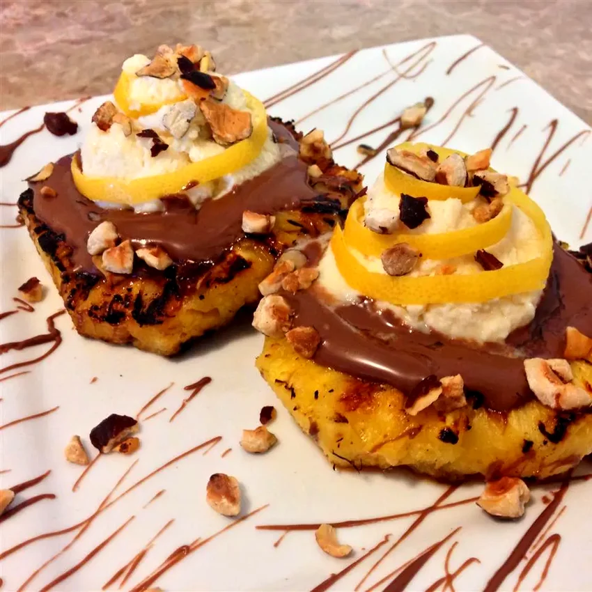 16 Fire-Grilled Pineapple Recipes That Bring Summer Magic Grilled Pineapple with Mascarpone Cream