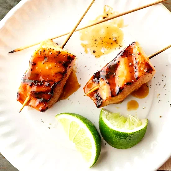 25+ Amazing Grilled Fish Recipes That Will Wow You Grilled Salmon Skewers