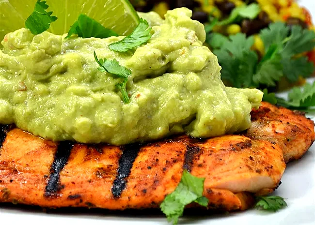 25+ Amazing Grilled Fish Recipes That Will Wow You Grilled Salmon with Avocado Dip
