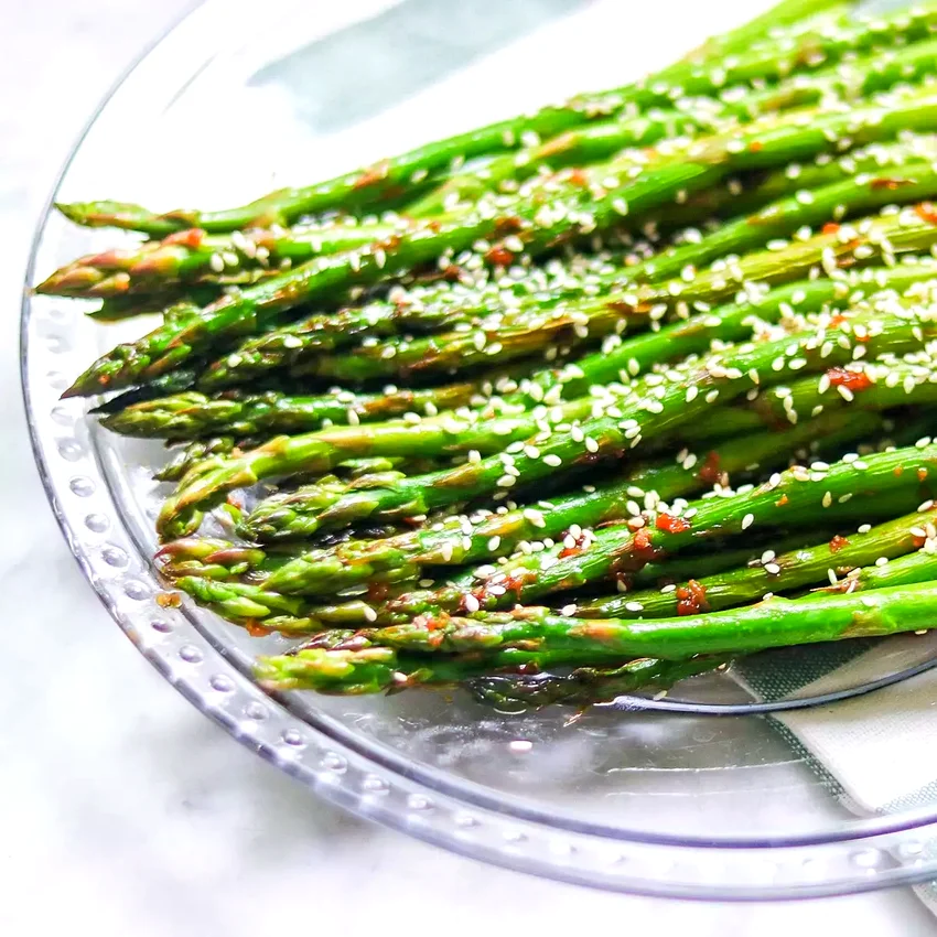 Grilled Soy-Sesame Asparagus