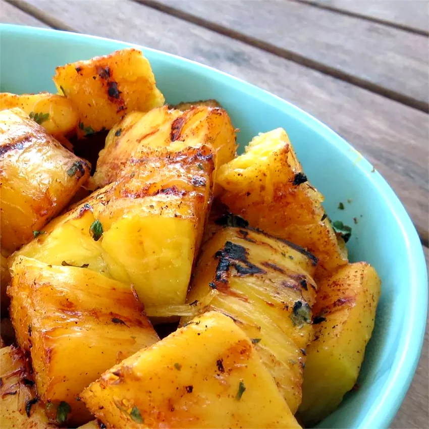 16 Fire-Grilled Pineapple Recipes That Bring Summer Magic Grilled Tequila-Cilantro Pineapple