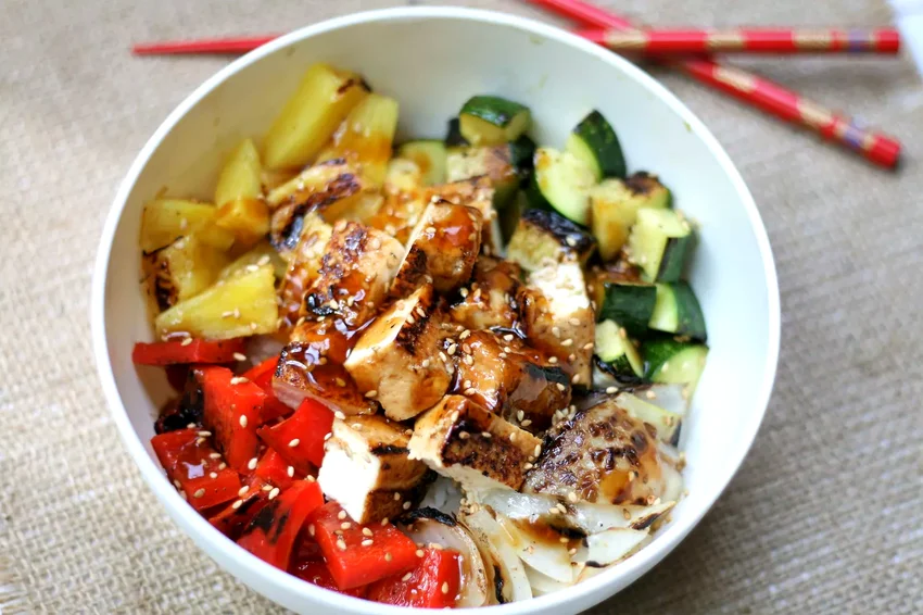 35 Creative Leftover Rice Recipes for Every Meal Grilled Teriyaki Tofu Bowls
