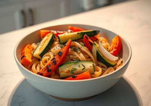 Grilled Vegetable Pasta