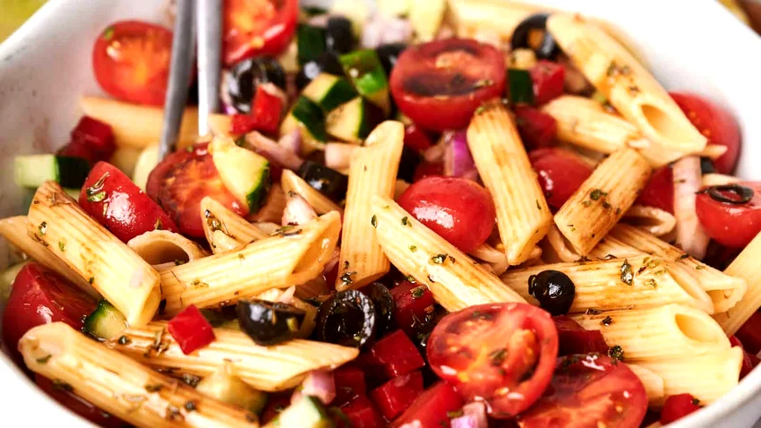 Grilled Veggies Pasta Salad