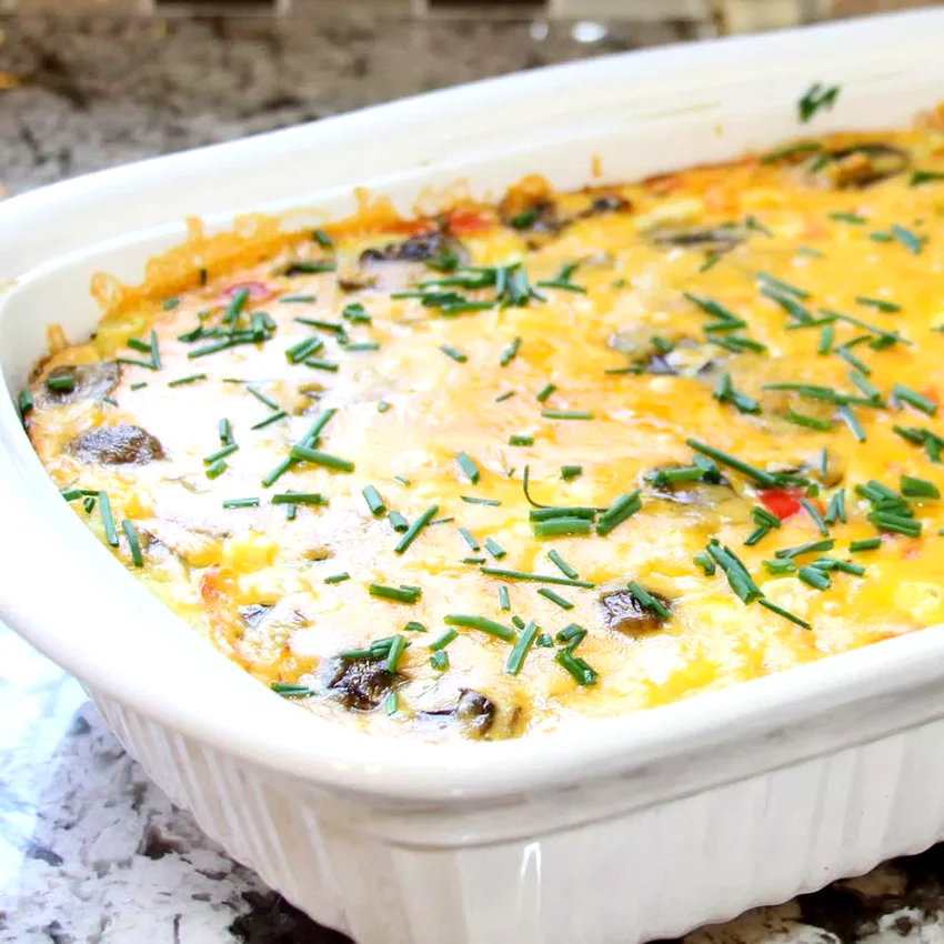 15 Morning Potluck Recipes That Will Impress Your Team Ham and Egg Breakfast Bake