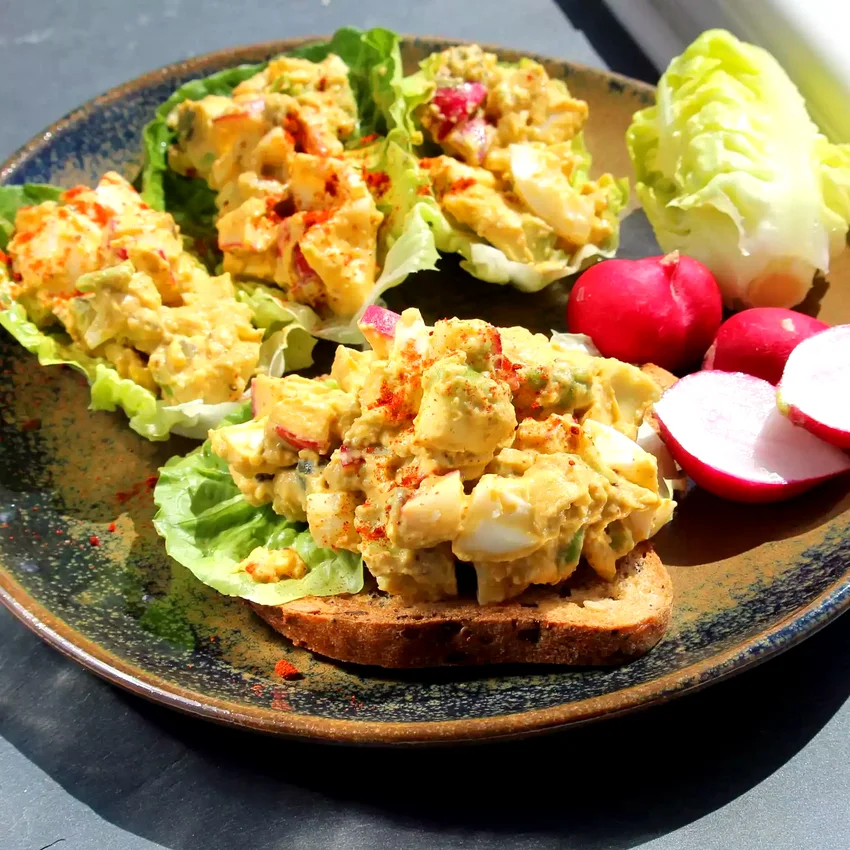 16 Amazing Ways to Make Delicious Egg Salad at Home Harissa Egg Salad
