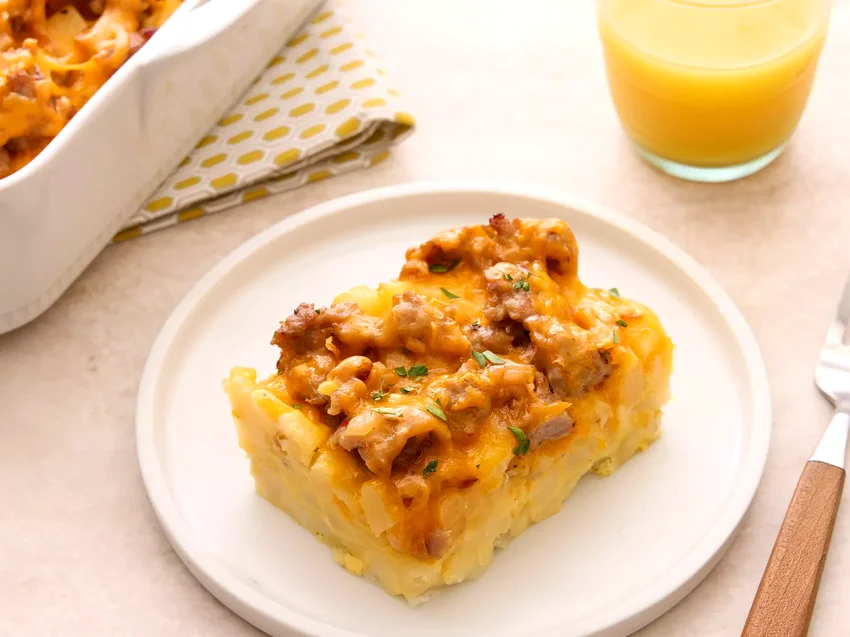 25 Simple Meals That Begin with Frozen Potato Products Hash Brown and Egg Casserole