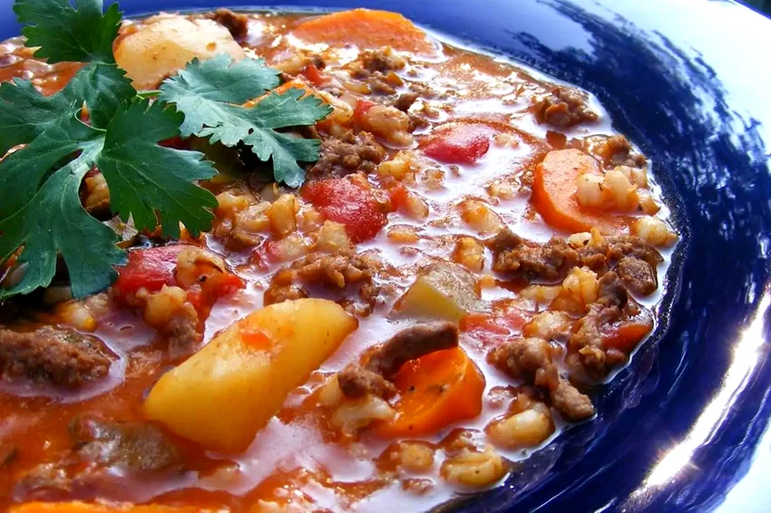 Hearty Hamburger Soup