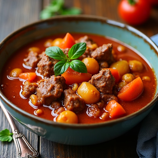 Hearty Hungarian Goulash-Style Beef Stew