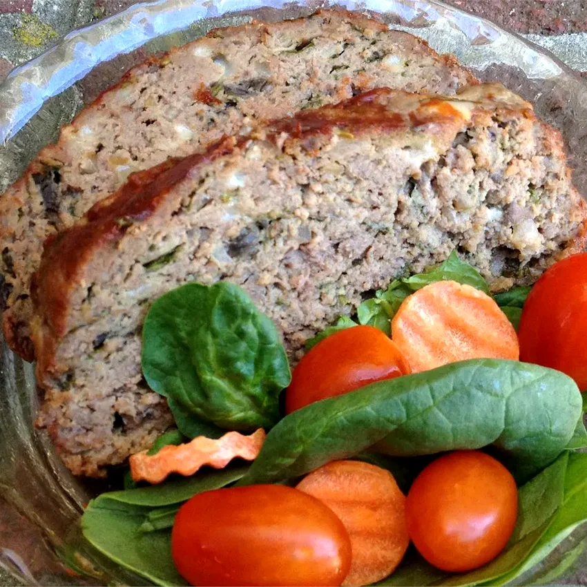 27 Best Recipes Featuring Spinach and Mushroom Combinations Heavenly Meatloaf with Blue Cheese, Mushrooms, and Spinach