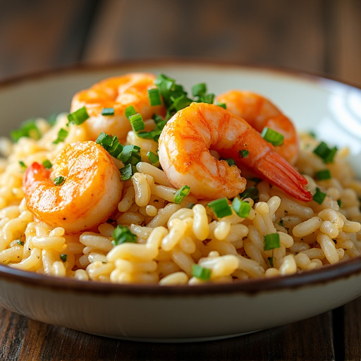 Herb-Seasoned Rice and Shrimp Casserole