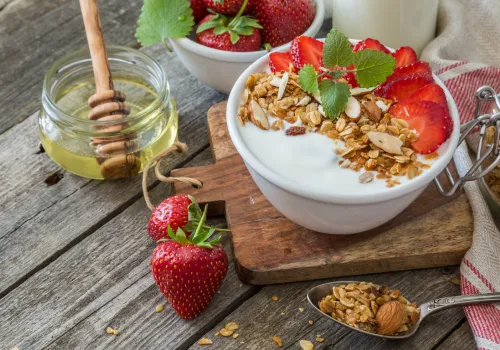 Honey Almond Granola Yogurt