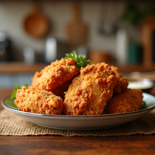 Honey-Brined Crispy Fried Chicken