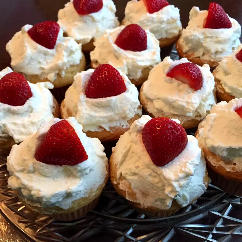 15 Sweet Honey Cake Ideas for Your Dessert Cravings Honey Cupcakes with Strawberries