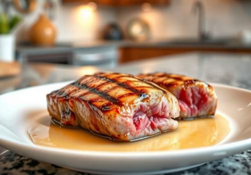 Honey Glazed Grilled Tuna