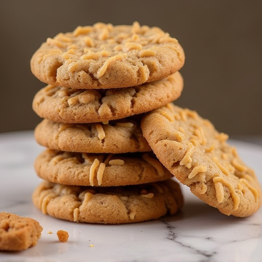 Honey-Sweetened Peanut Butter Protein Cookies