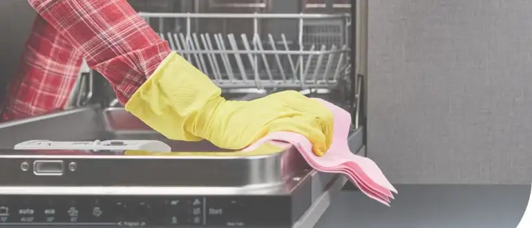 how to clean your dishwasher completely
