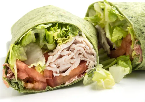 How to Make Your Turkey Bacon and Egg White Wrap