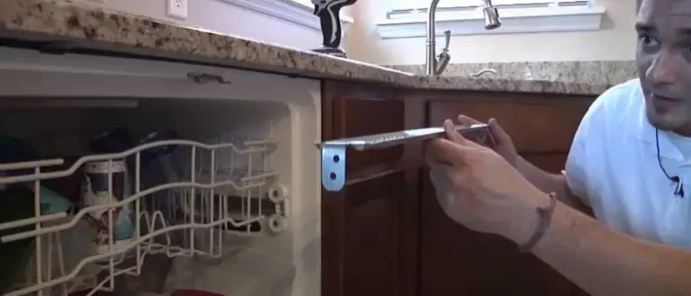 How To Secure A Dishwasher To Granite?