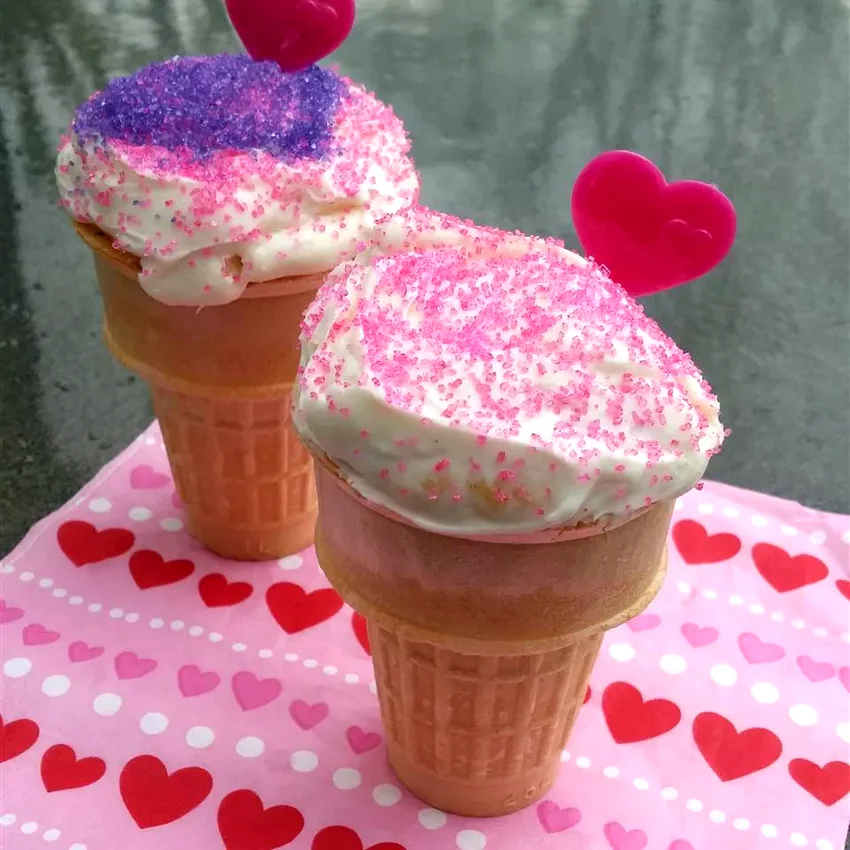 Ice Cream Cone Cupcakes
