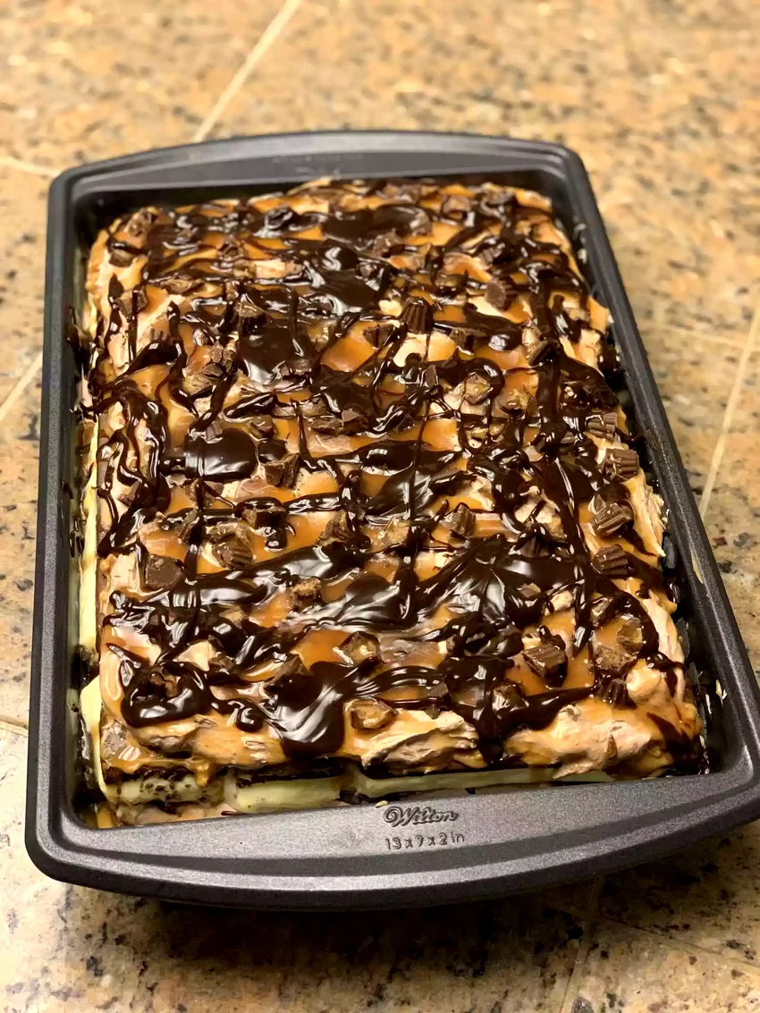 Ice Cream Lasagna