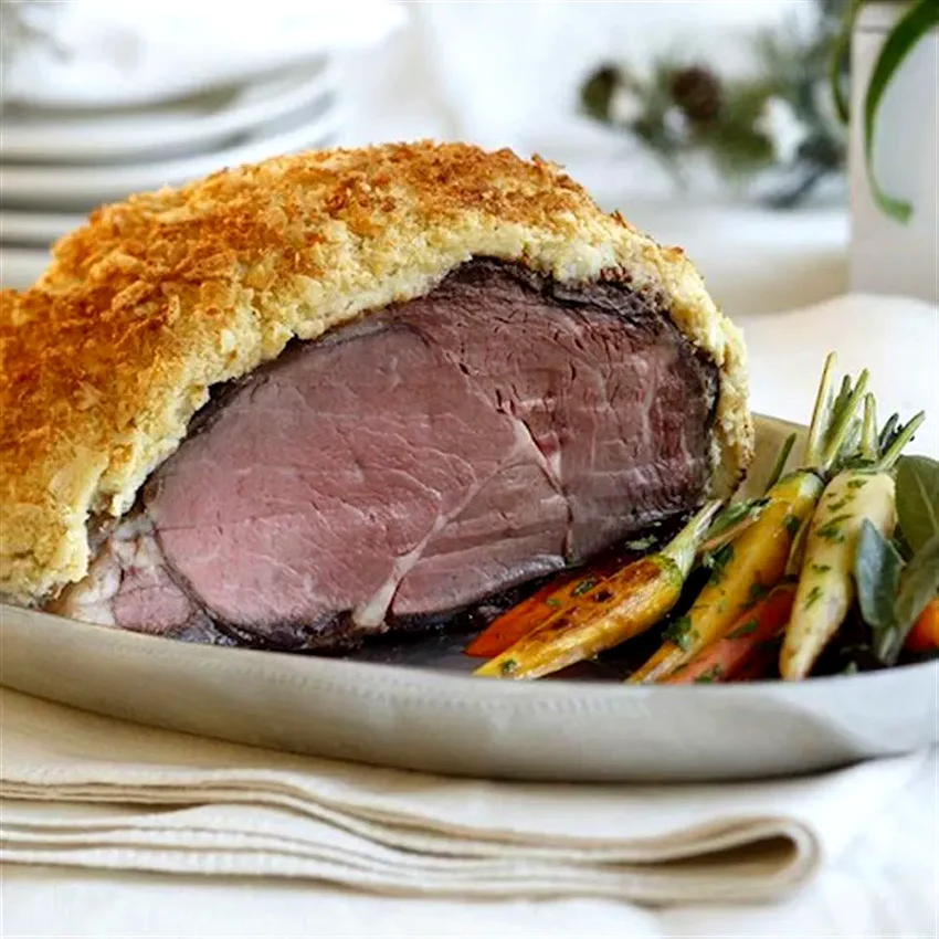 25 Amazing Recipes Using a Bag of Potato Chips Idahoan Potato Crusted Rib Roast