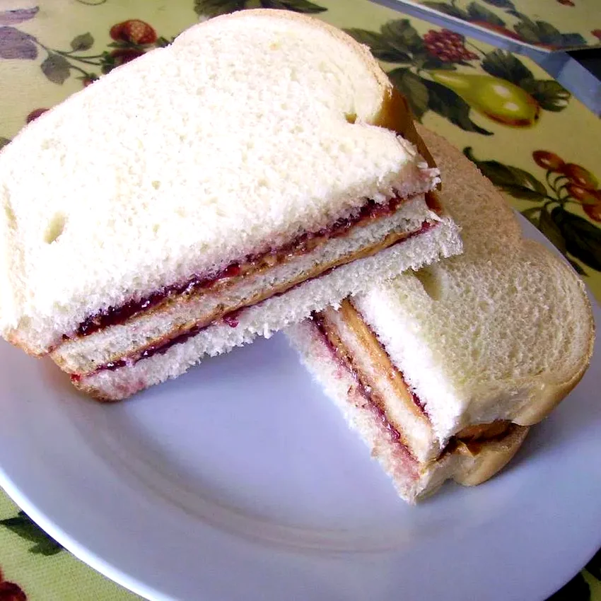 Ignacio's Super Peanut Butter and Jelly Sandwich