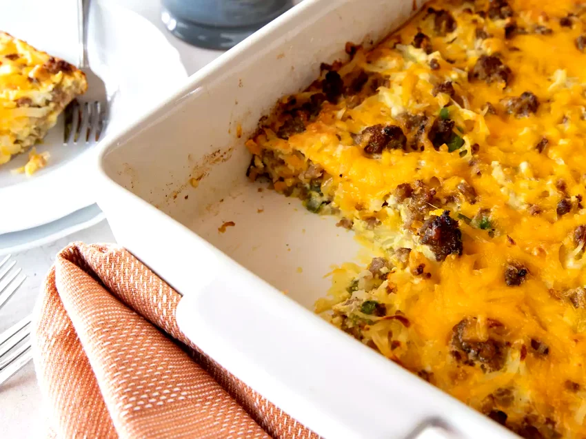 Impossibly Easy Breakfast Bake (Crowd Size)