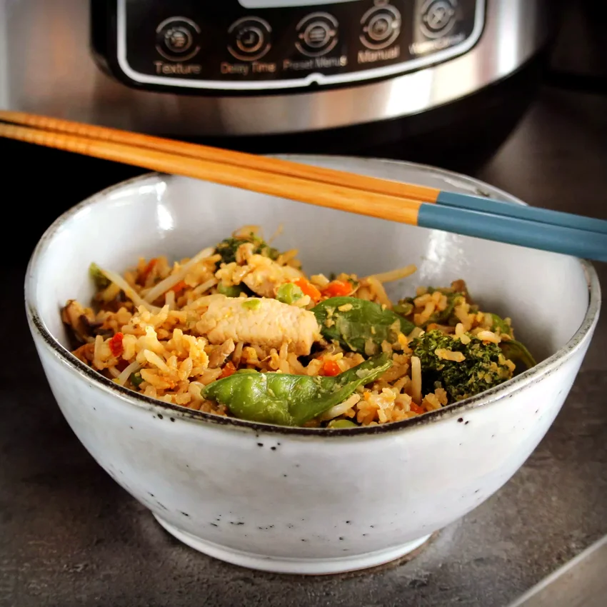 16 Simple Weeknight Fried Rice Recipes for Busy Families Instant Pot® Chicken Fried Rice
