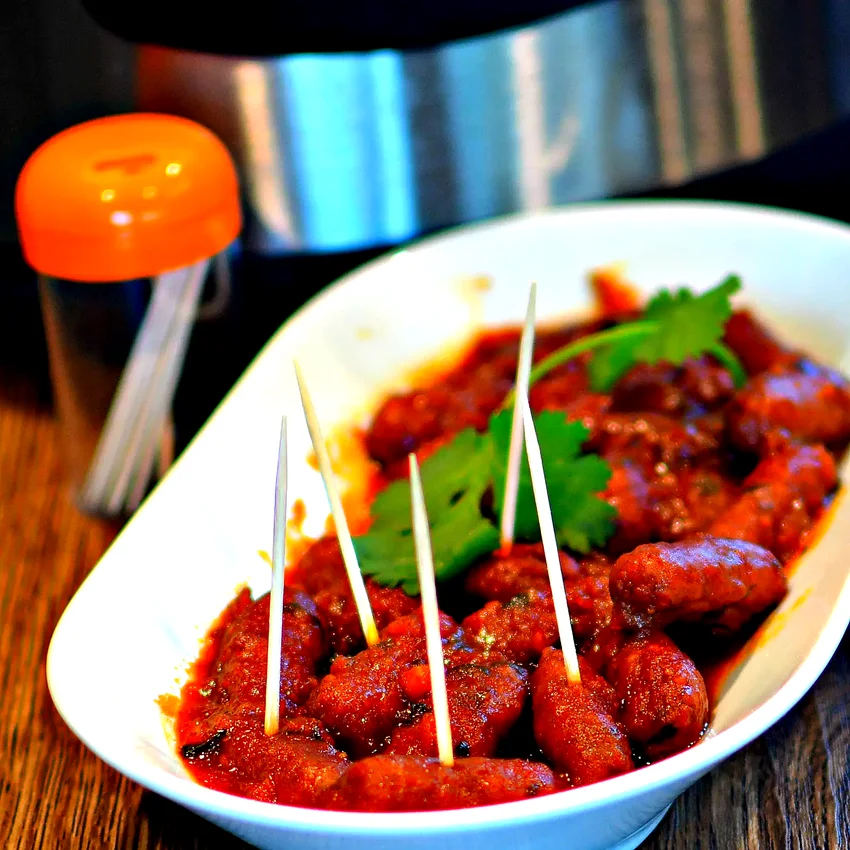 Top Instant Pot Holiday Recipes for Christmas Cooking Instant Pot® Cocktail Wieners with Smoky Chipotle-Orange Sauce