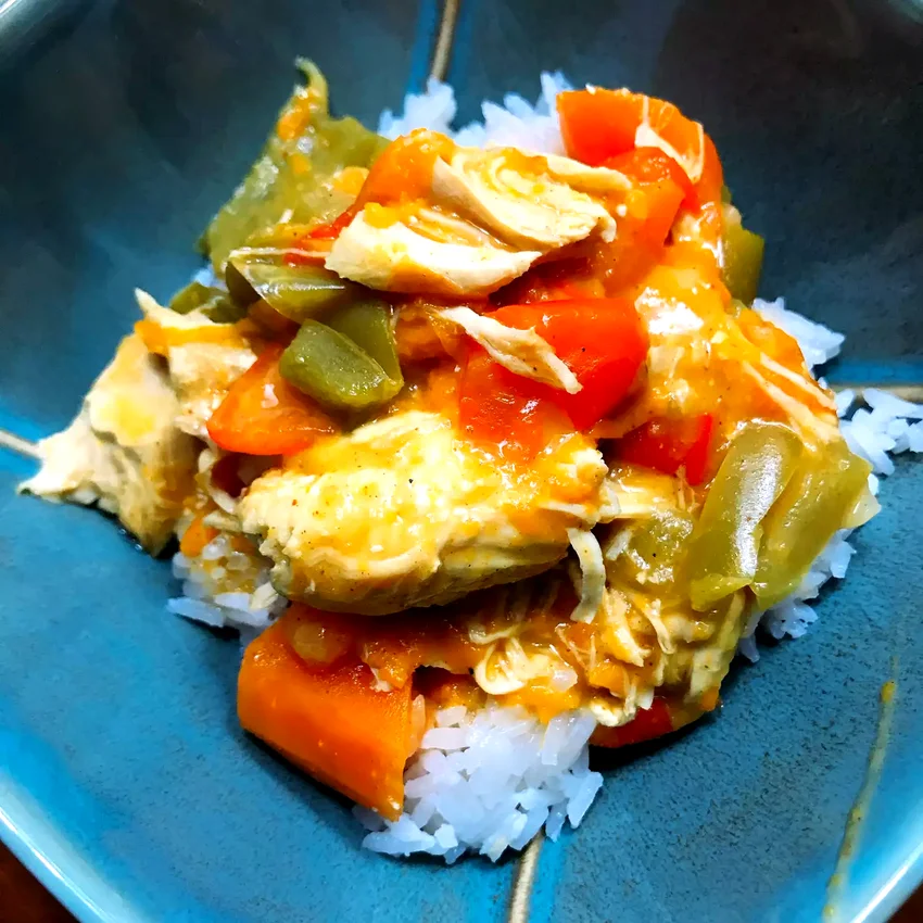 15 Sweet Potato and Chicken Recipe Ideas for Dinner Instant Pot Coconut Chicken Curry with Sweet Potato