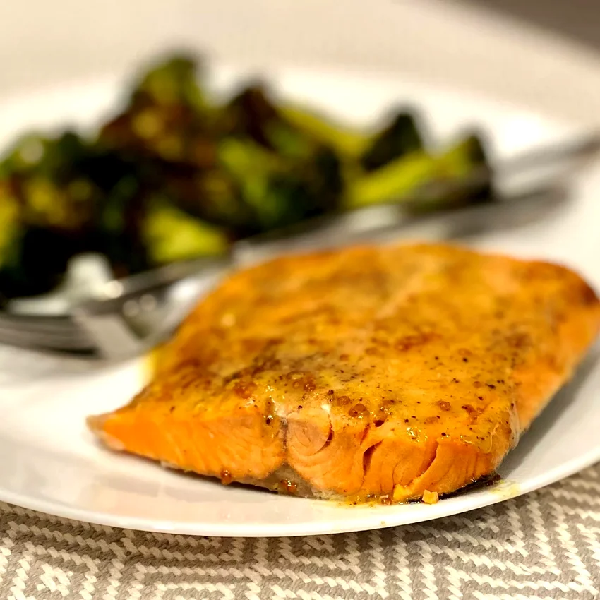 Instant Pot® Honey-Mustard Salmon from Frozen