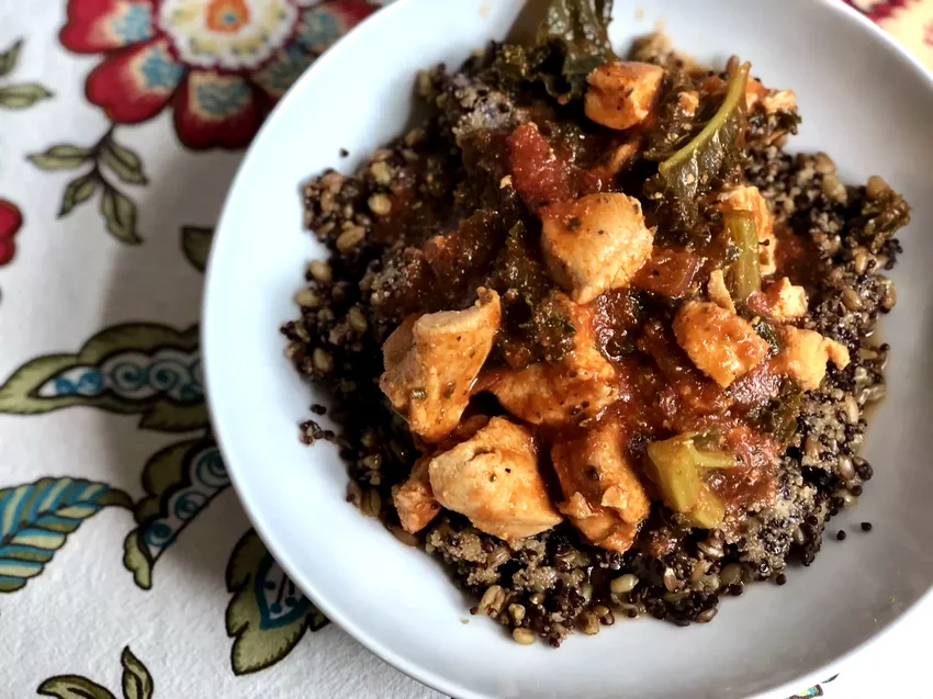14 Best Healthy Clean Eating Chicken Recipe Collection Instant Pot® Keto Chicken and Kale Stew