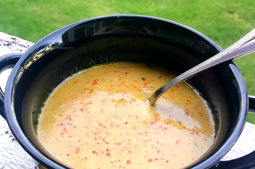 Instant Pot® Keto Pumpkin Soup with Sausage