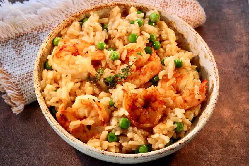 Instant Pot Shrimp Risotto