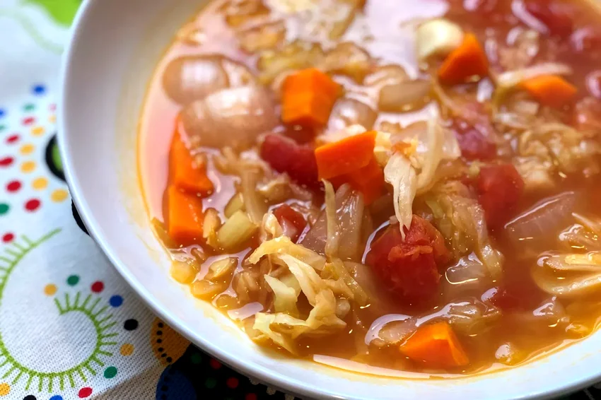 Instant Pot® Vegan Cabbage Detox Soup