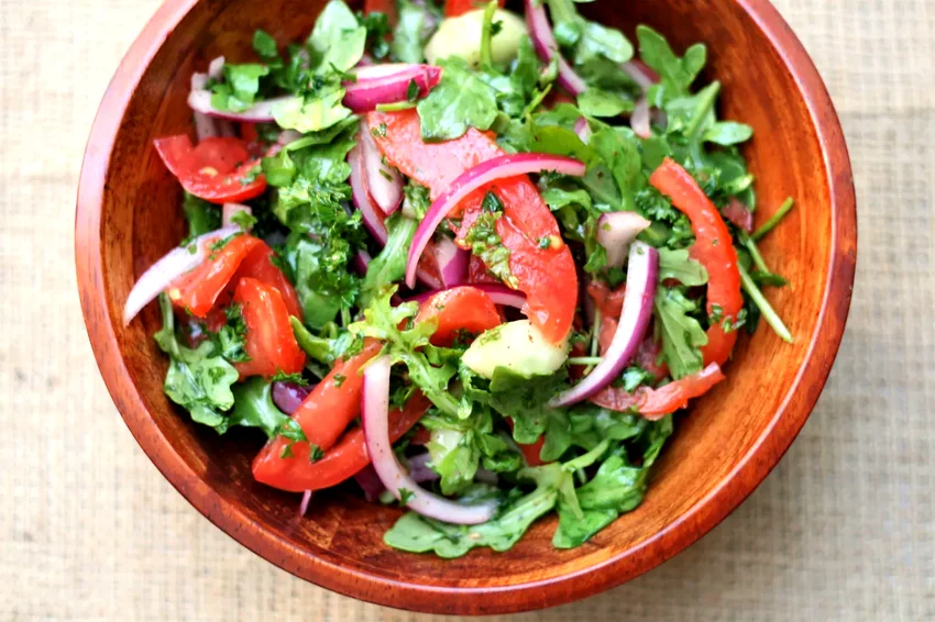 11 Amazing Recipes That Shine with Tangy Sumac Flavor Iraqi Sumac Salad (Summag Salad)